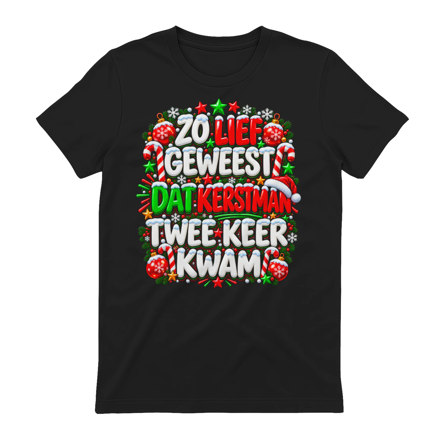 KERSTMAN KWAM TWEE KEER!