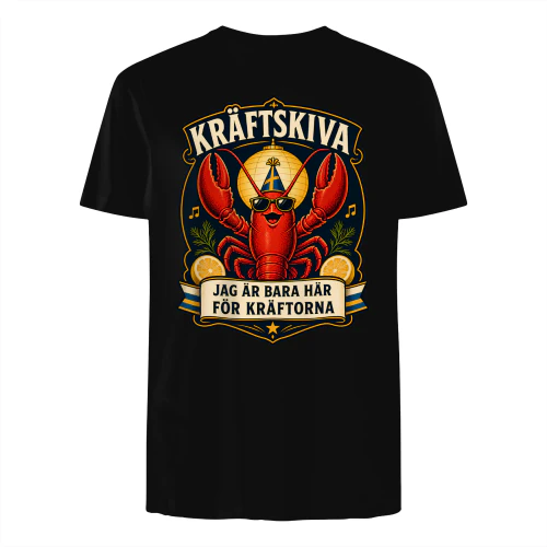 Kräftskiva .Jag Är Bara Här För Kräftorna