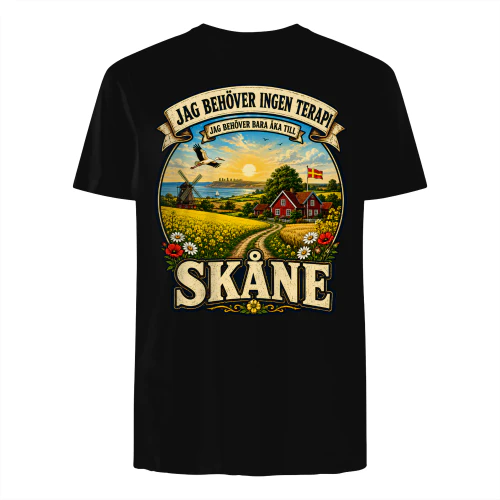 Jag behöver ingen terapi, jag behöver bara åka till Skåne