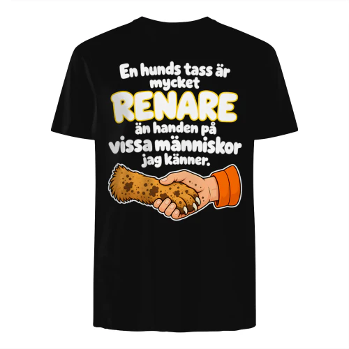 En hunds tass är mycket renare än handen på vissa människor