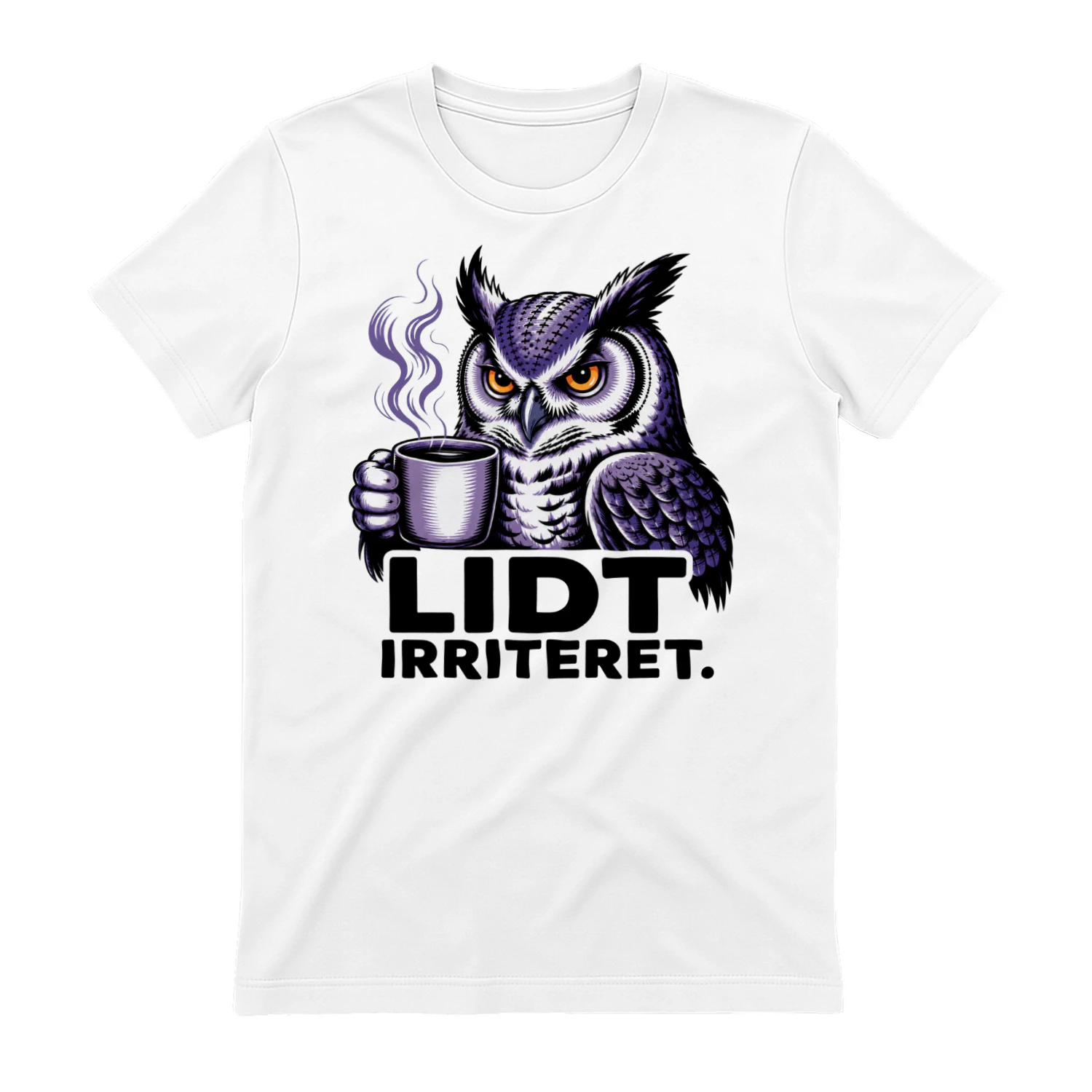 LIDT IRRITERET.