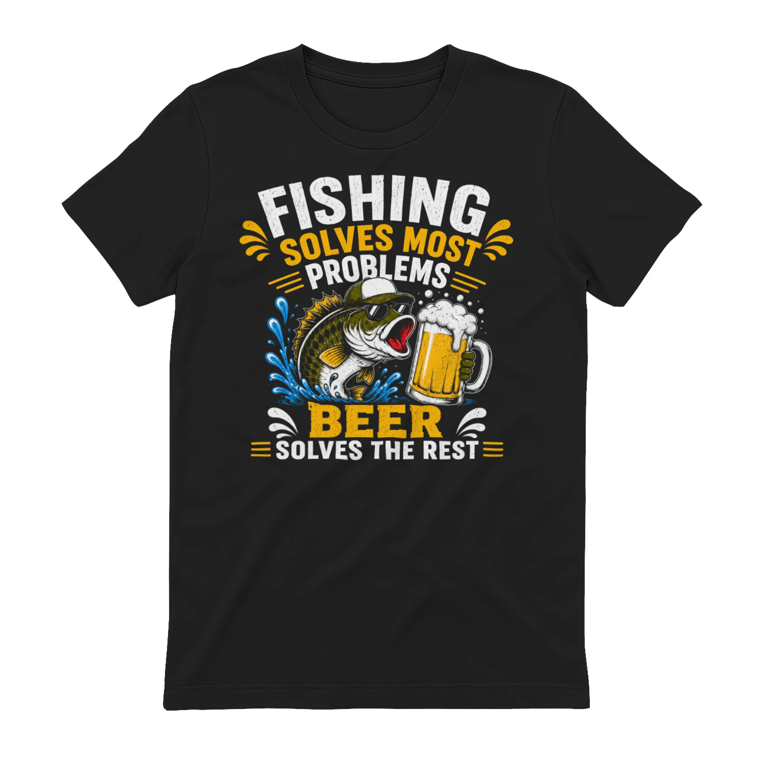 FISHING SOLVES MOST 