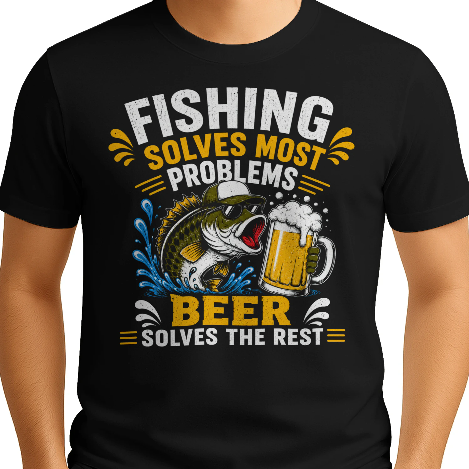 FISHING SOLVES MOST 