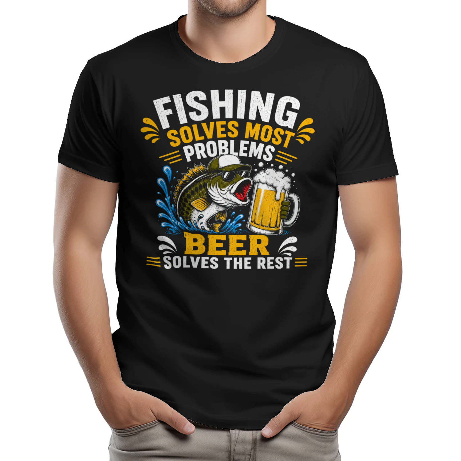 FISHING SOLVES MOST 