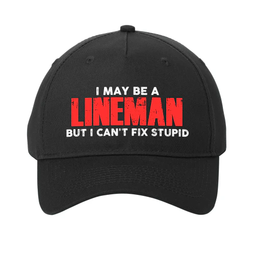 I May Be A Lineman - But I Cant Fix Stupid