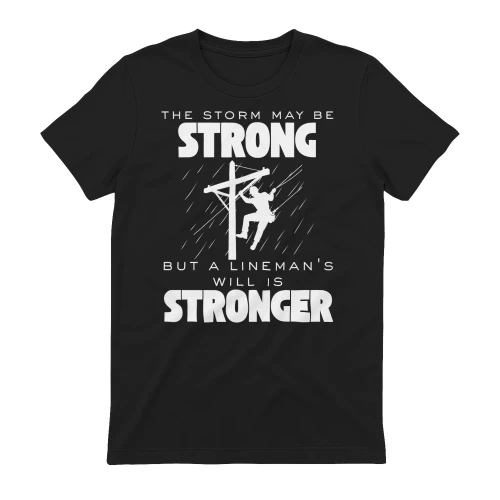 but a lineman's will is stronger