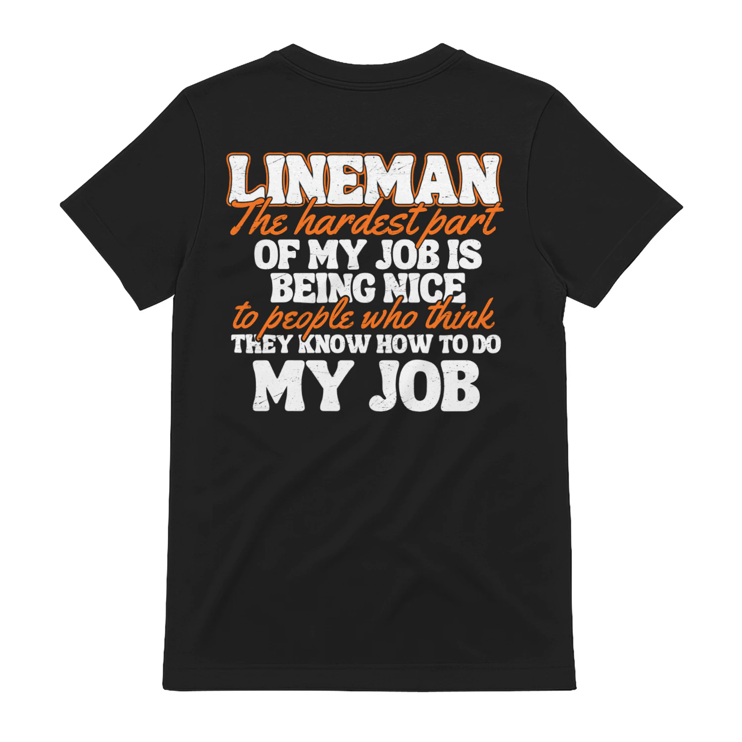 Only the strongest men become linemen