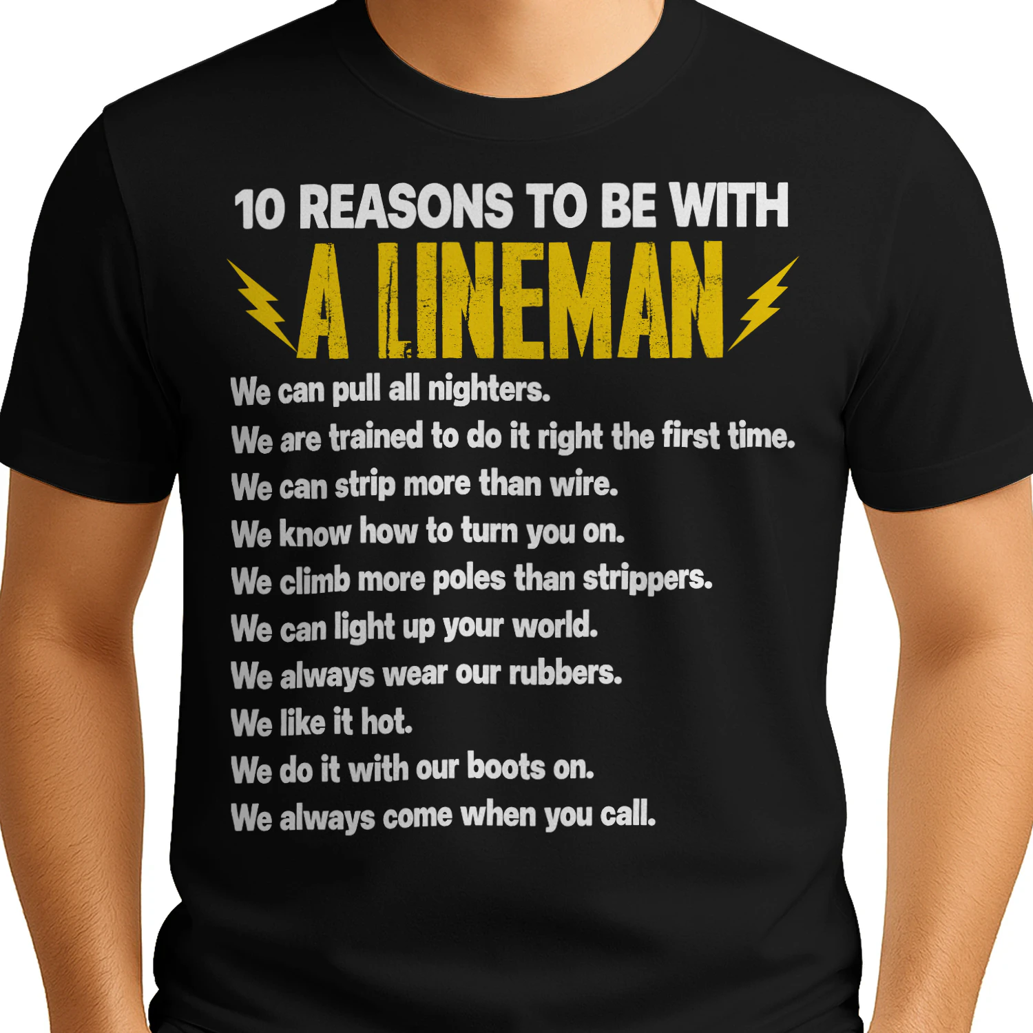 10 REASONS TO BE WITH LINEMAN