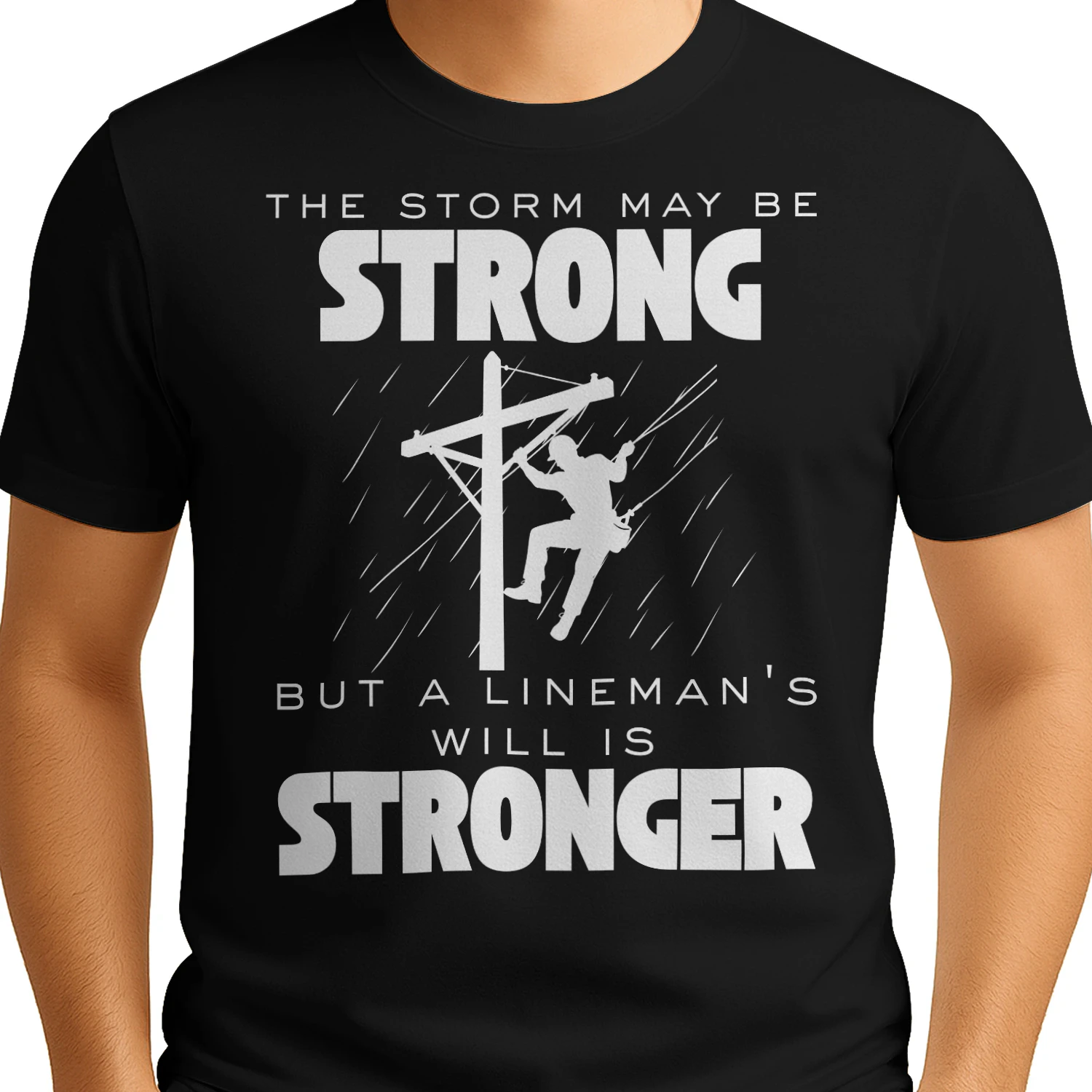 but a lineman's will is stronger