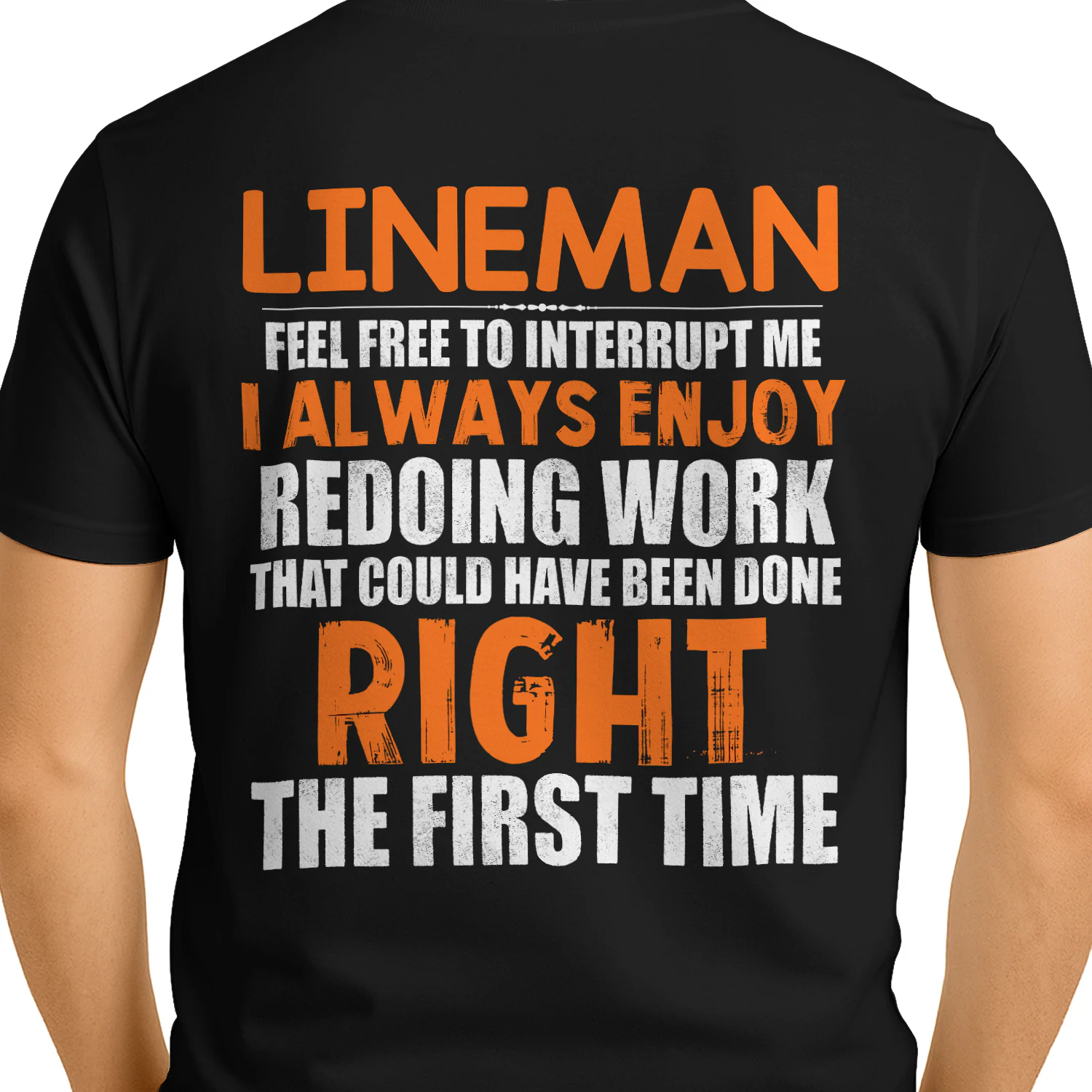 LINEMAN - Enjoy Redoing Work
