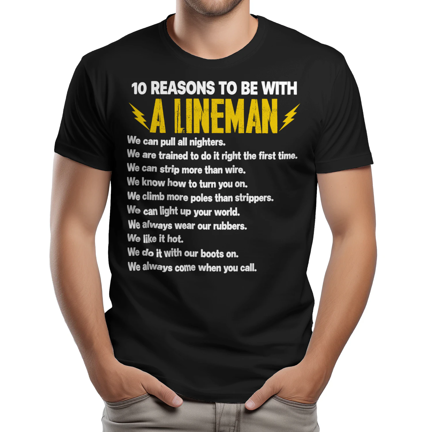 10 REASONS TO BE WITH LINEMAN