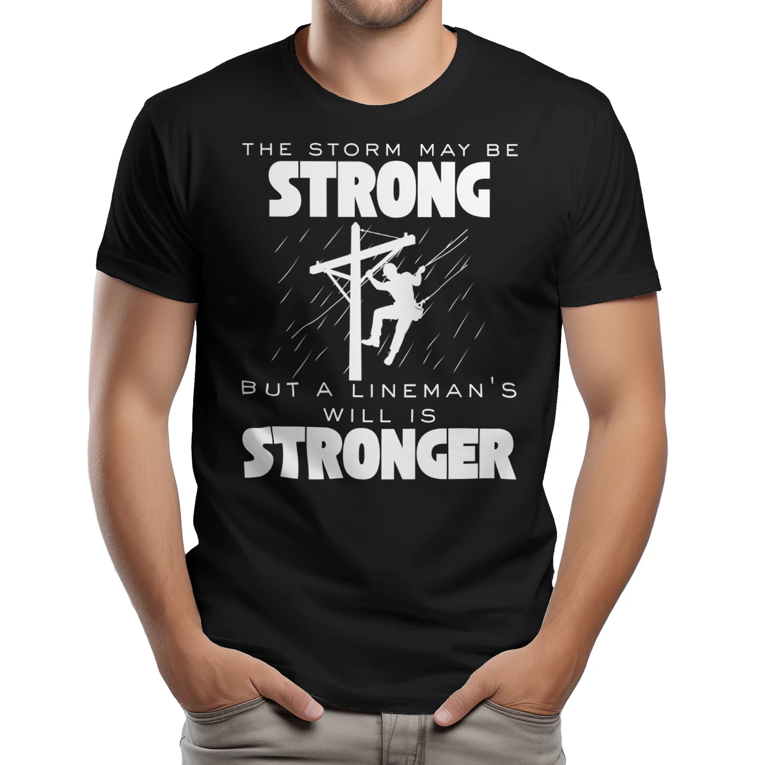 but a lineman's will is stronger