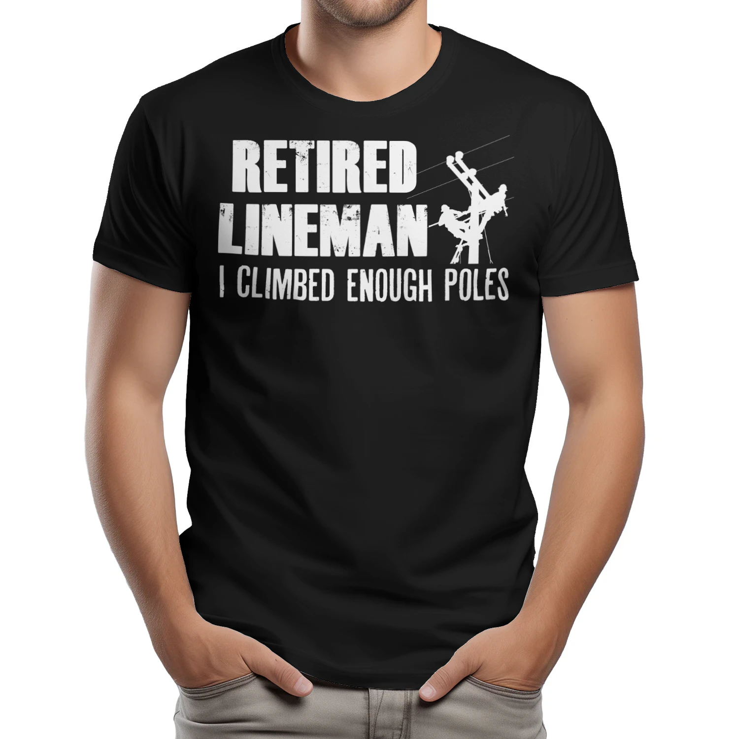 RETIRED LINEMAN - I Climbed Enough poles