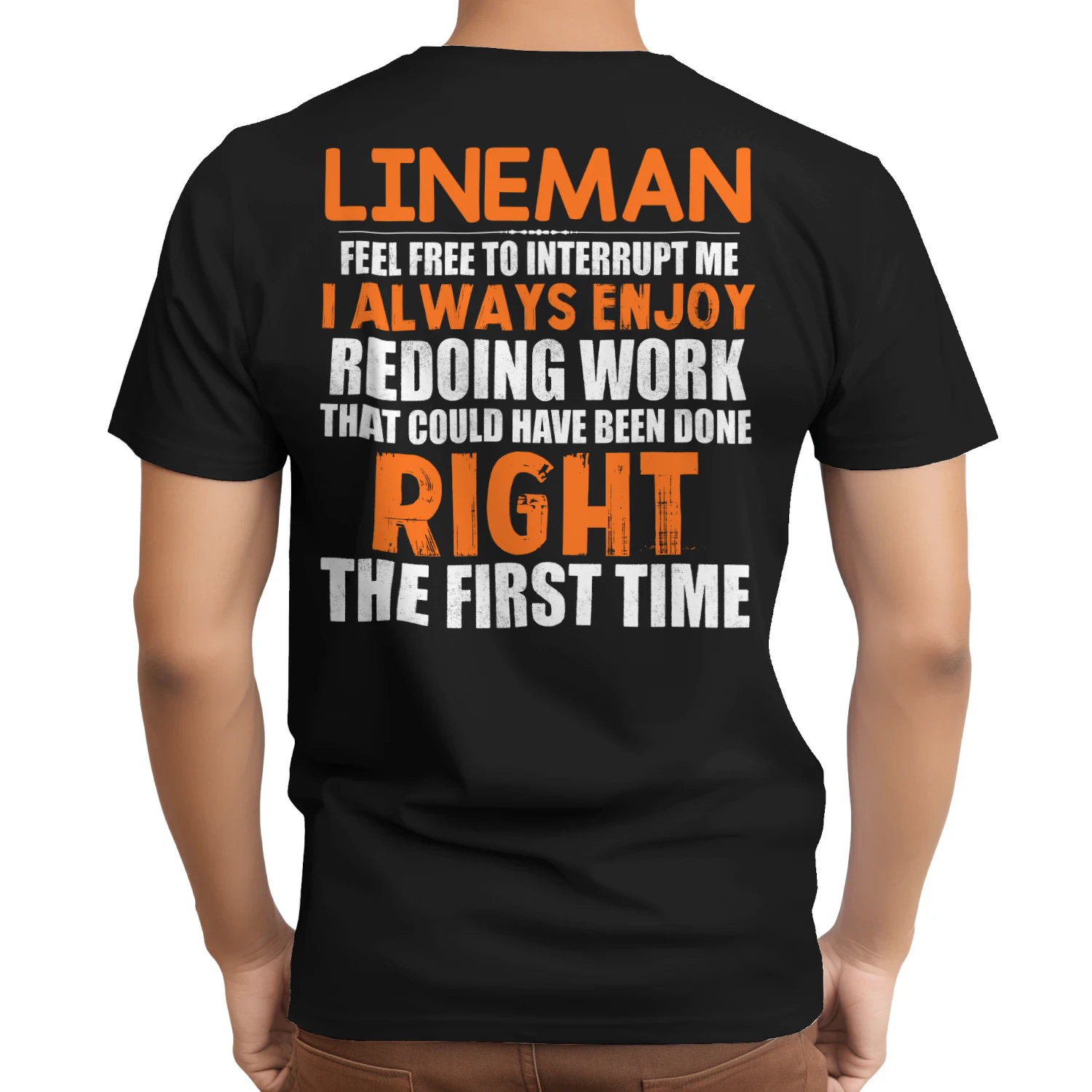 LINEMAN - Enjoy Redoing Work