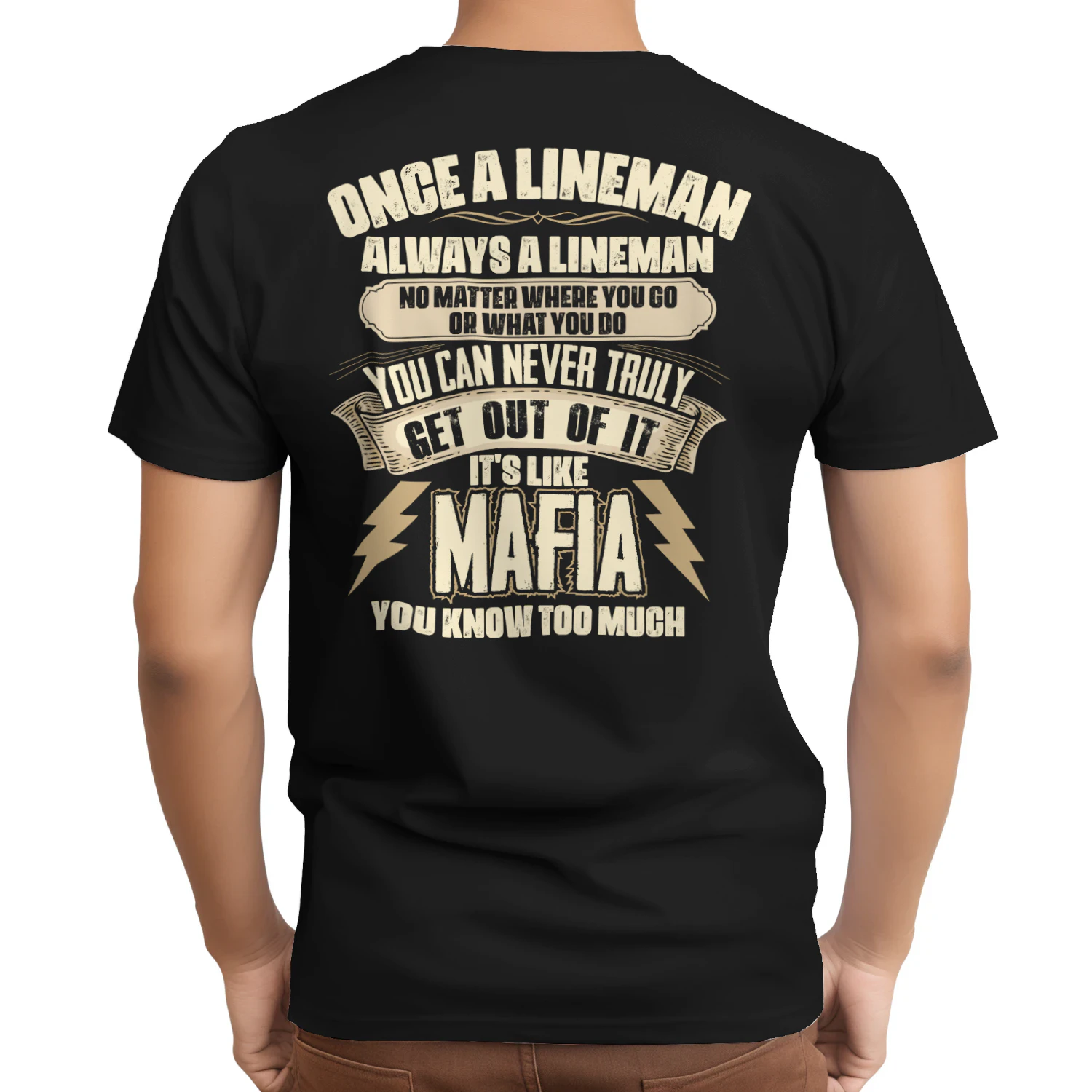 Once A Lineman - Always A Lineman