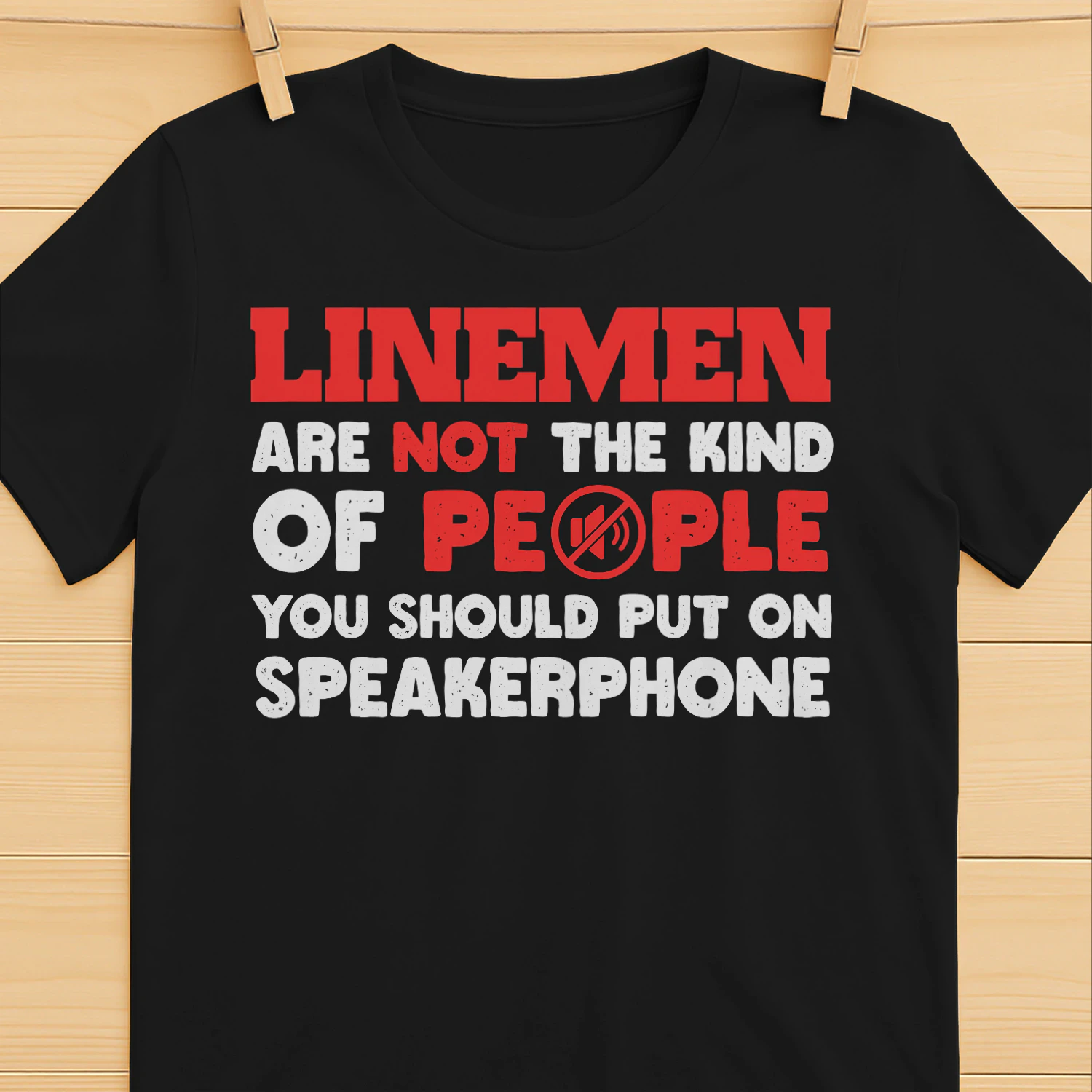 No Speakerphone - Lineman