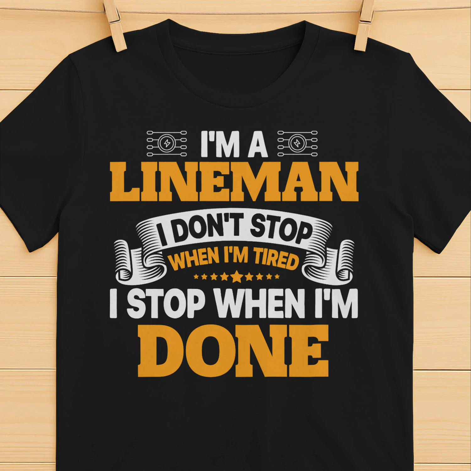Lineman - I Stop When I Am Done