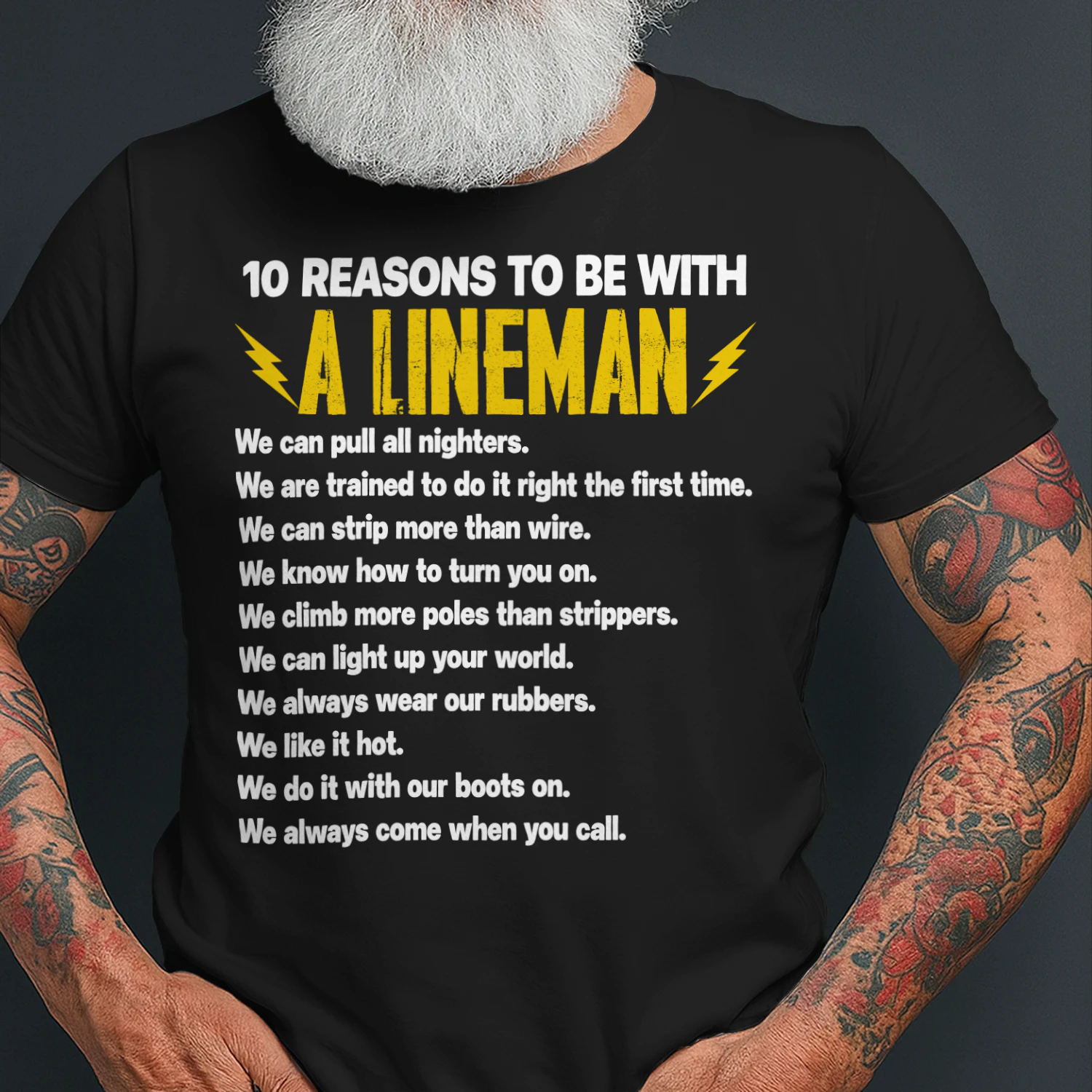 10 REASONS TO BE WITH LINEMAN