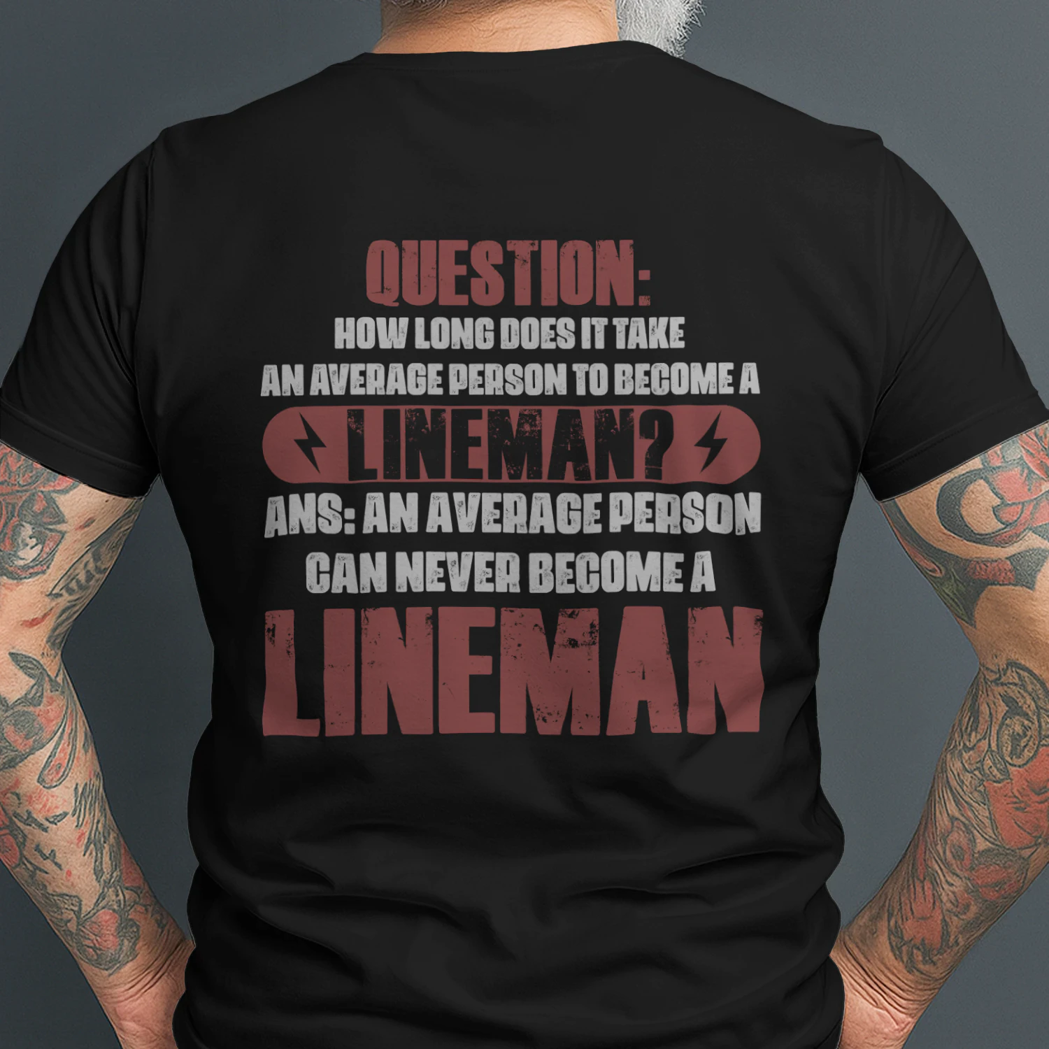 An average person can never become a Lineman