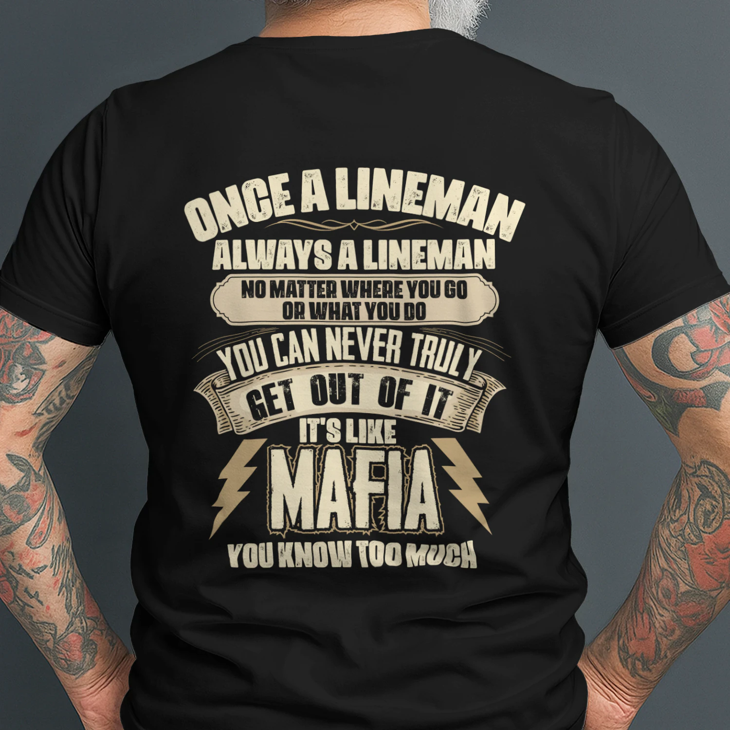 Once A Lineman - Always A Lineman