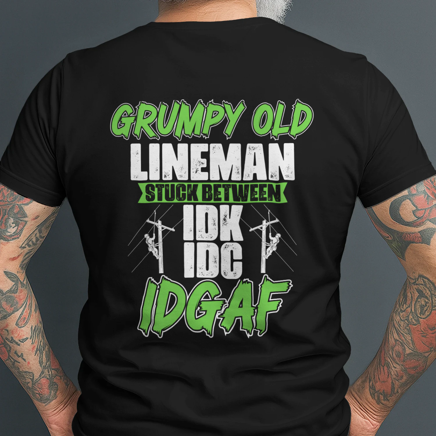 GRUMPY OLD LINEMAN STUCK BETWEEN IDK IDC IDGAF