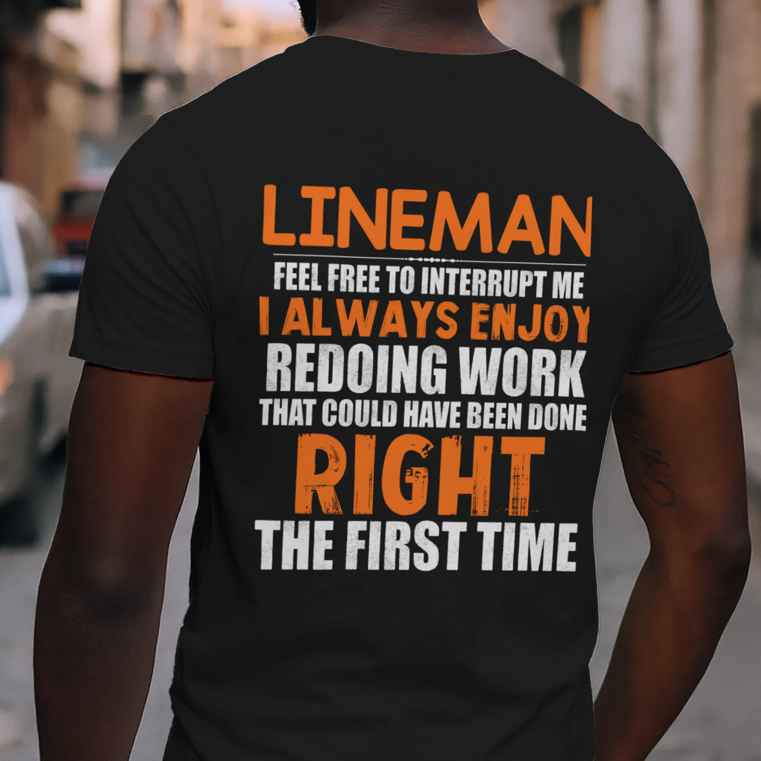 LINEMAN - Enjoy Redoing Work