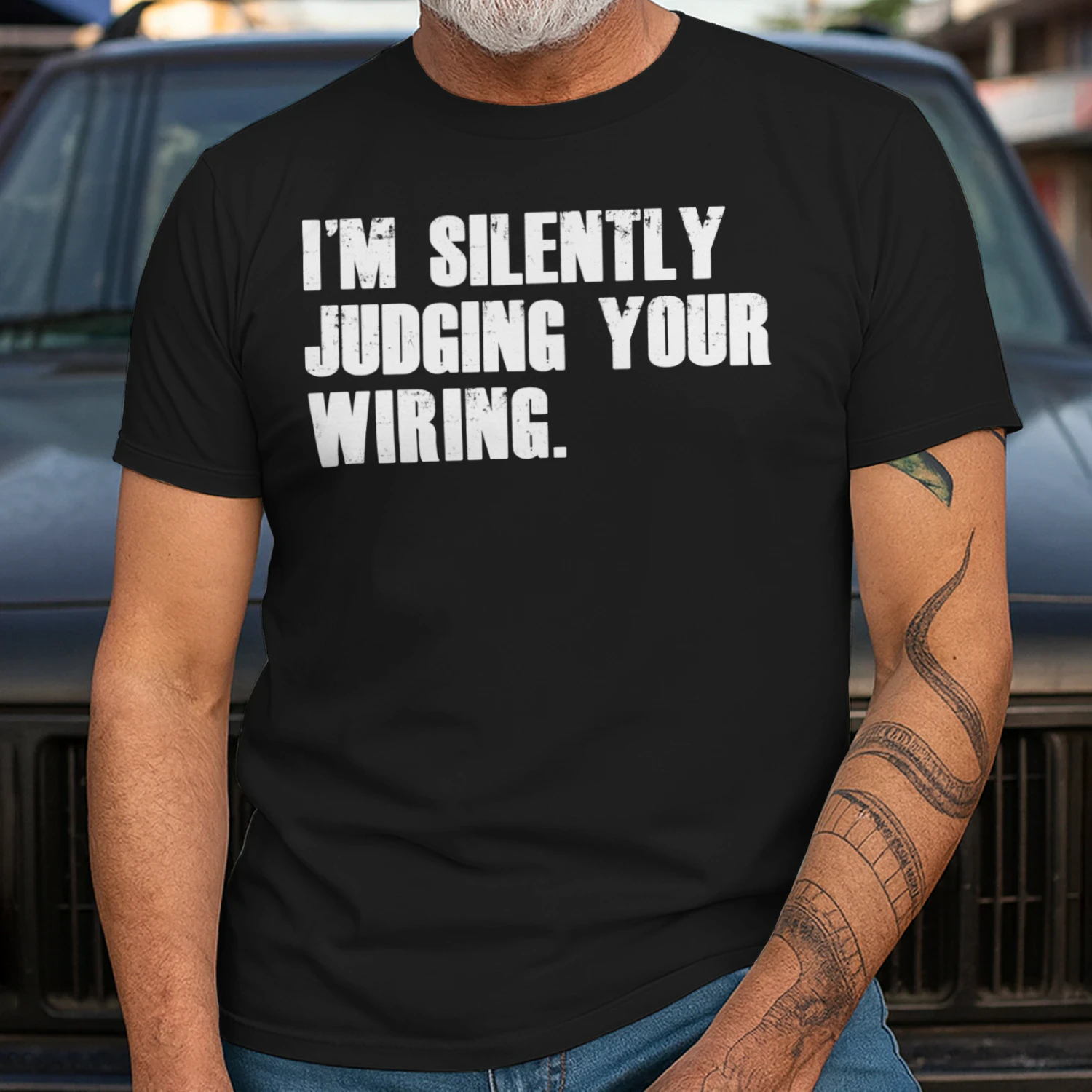 I'M SILENTLY JUDGING YOUR WIRING