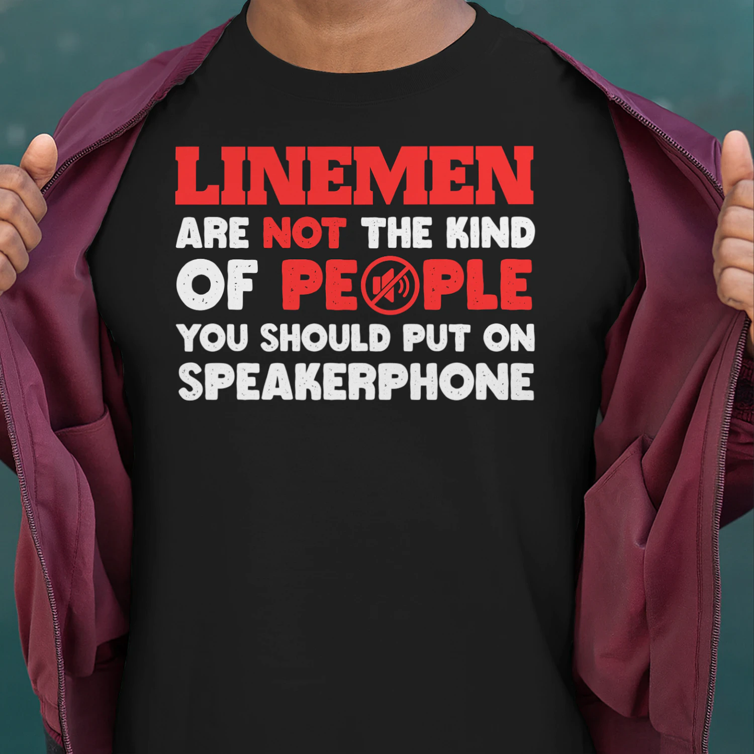 No Speakerphone - Lineman