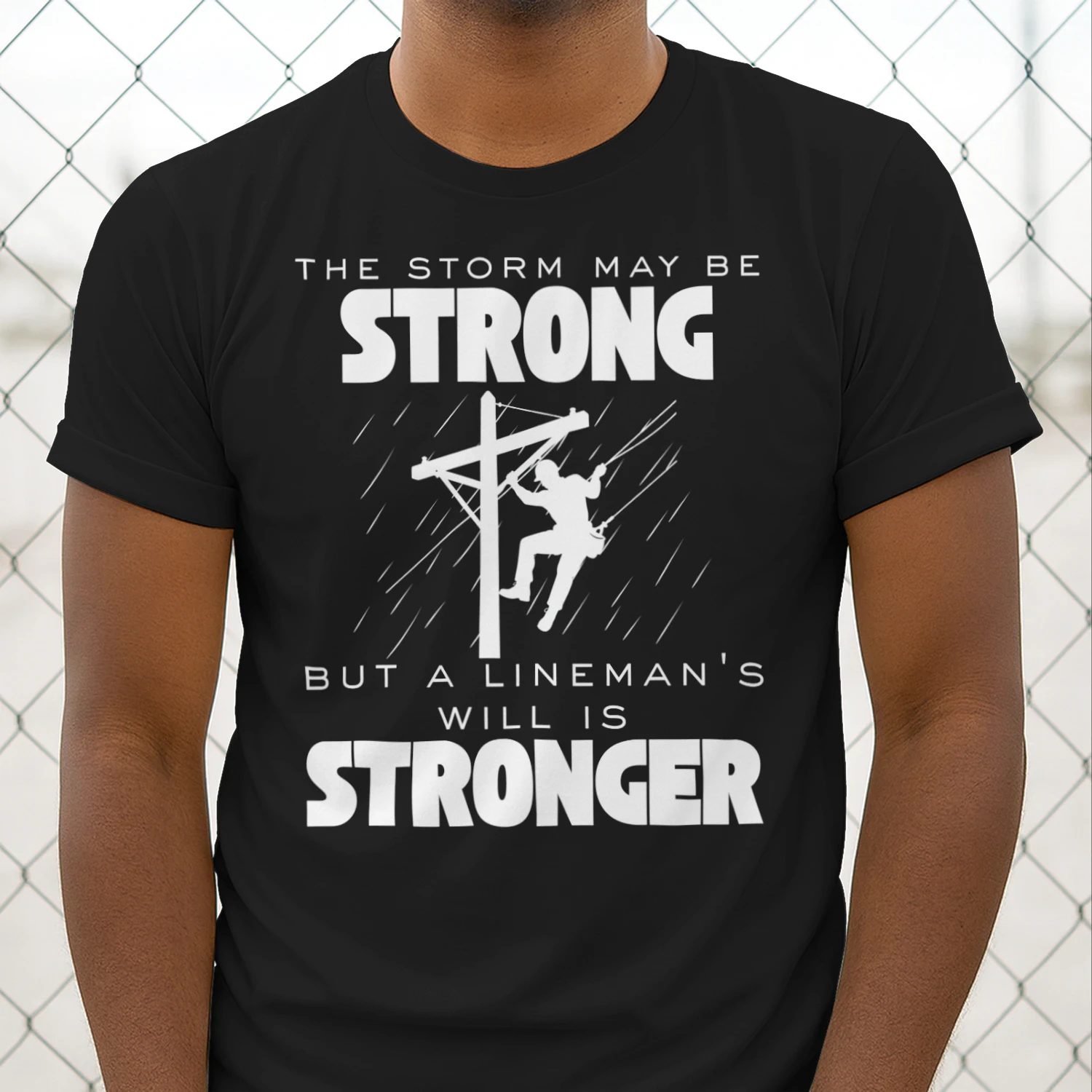 but a lineman's will is stronger