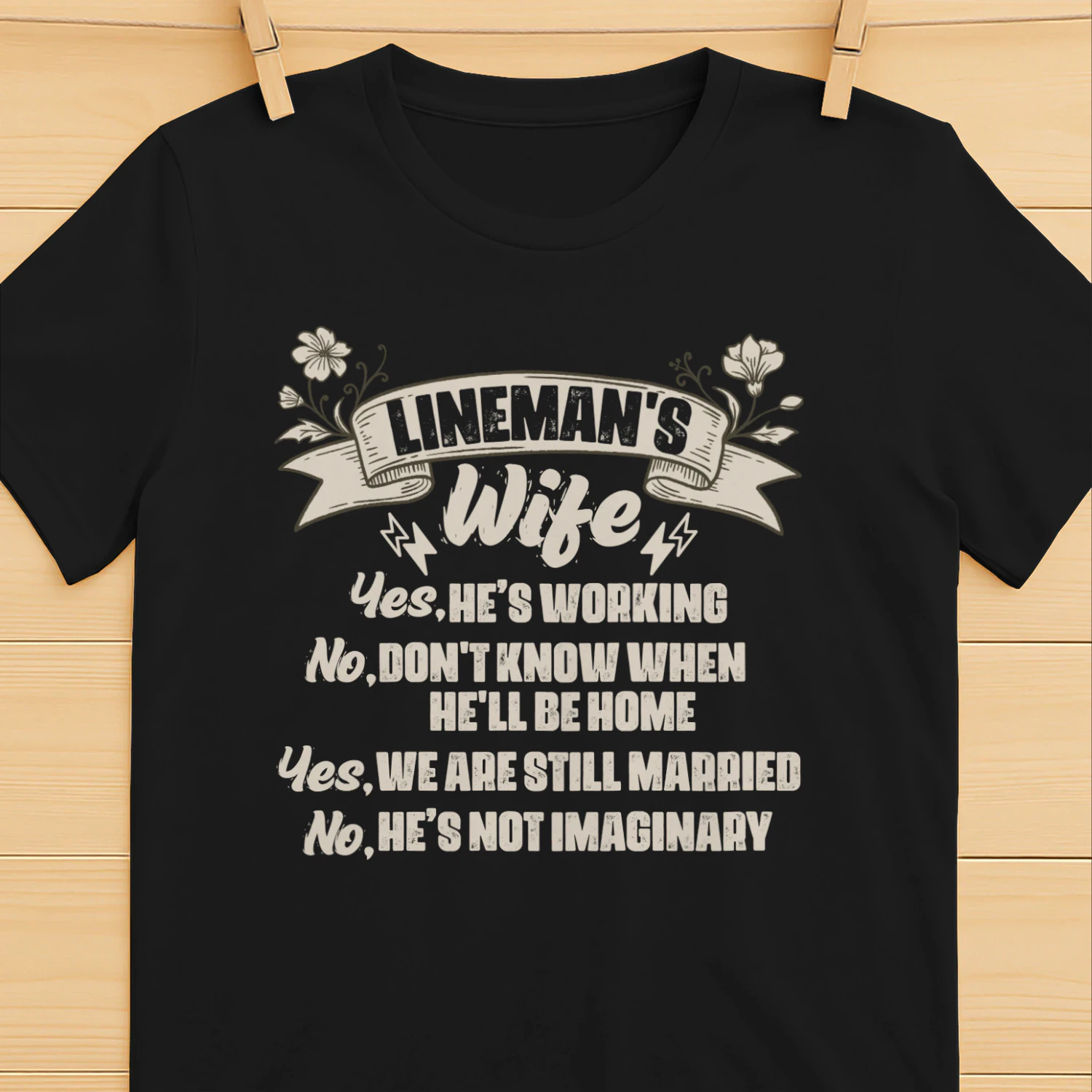 Lineman's Wife - He's Not Imaginary