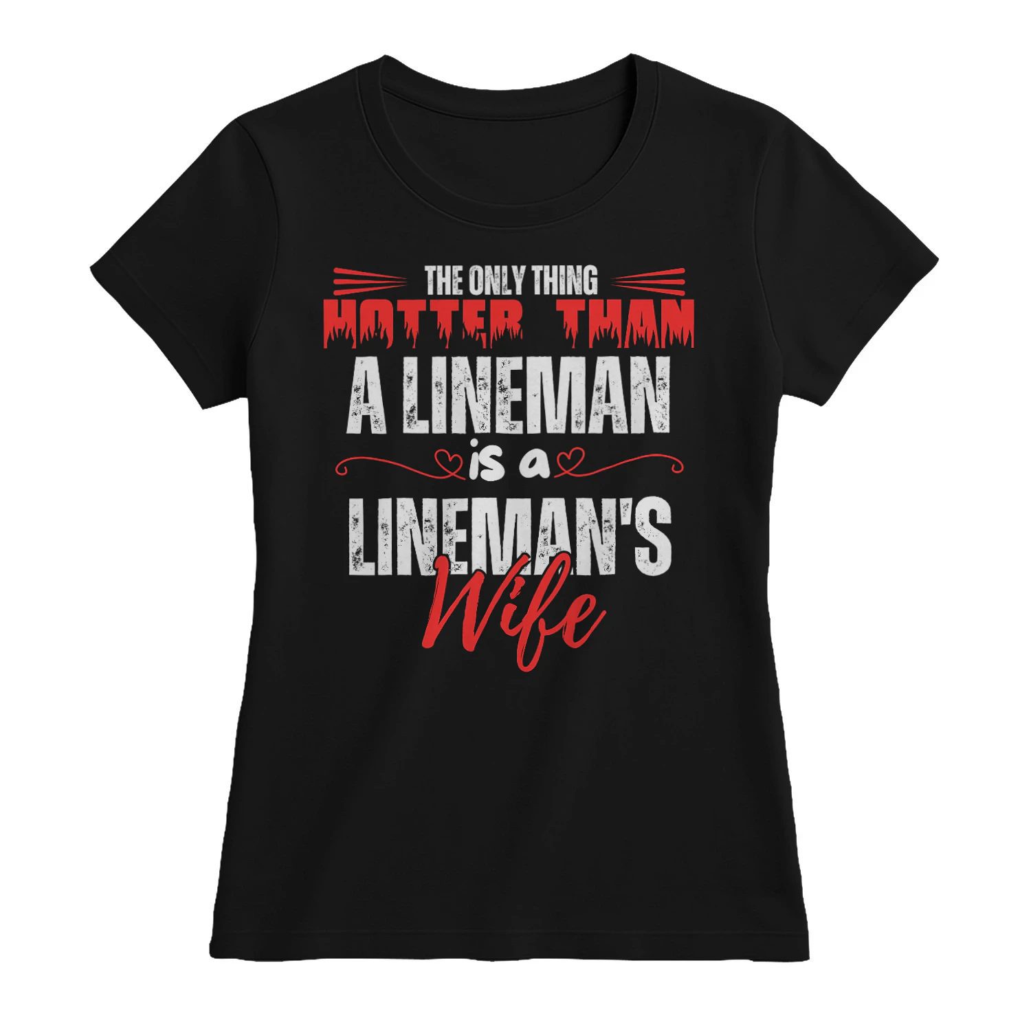 THE ONLY THING HOTTER THAN A LINEMAN