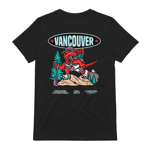 Toronto Raptors Vancouver Canada Games Shirt