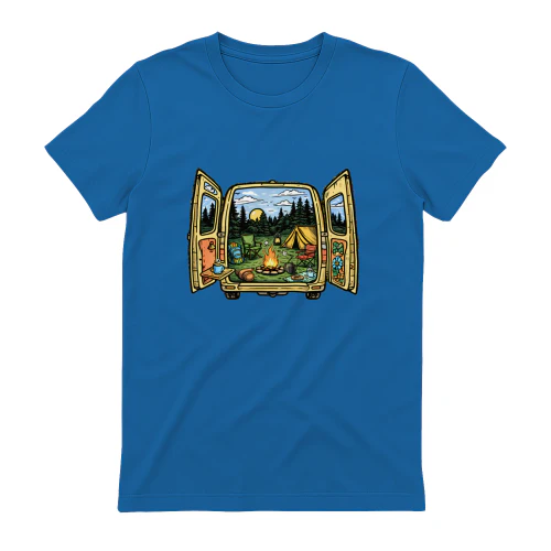 Keep it Simple - Vintage Camping T-shirt