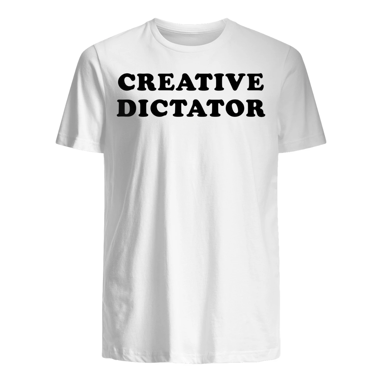 Funny "CREATIVE DICTATOR" Novelty T-Shirt – Graphic Designer & Studio Boss Gift Apparel
