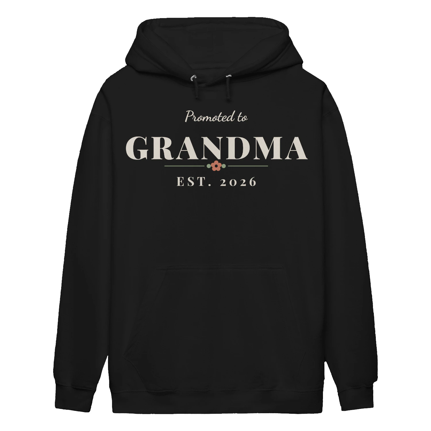 Promoted to Grandma Est 2026 - dark apparel