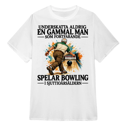 Gammal Man Bowling