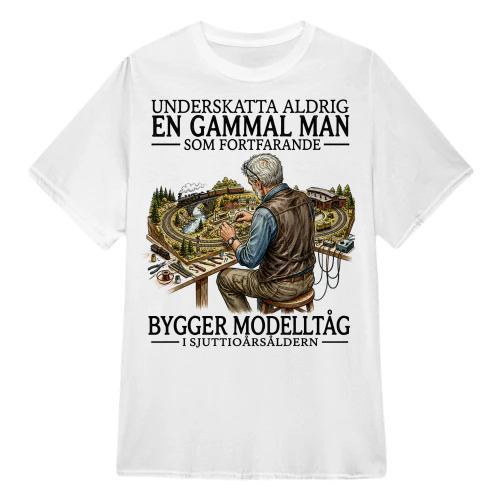 Gammal Man Modelltag