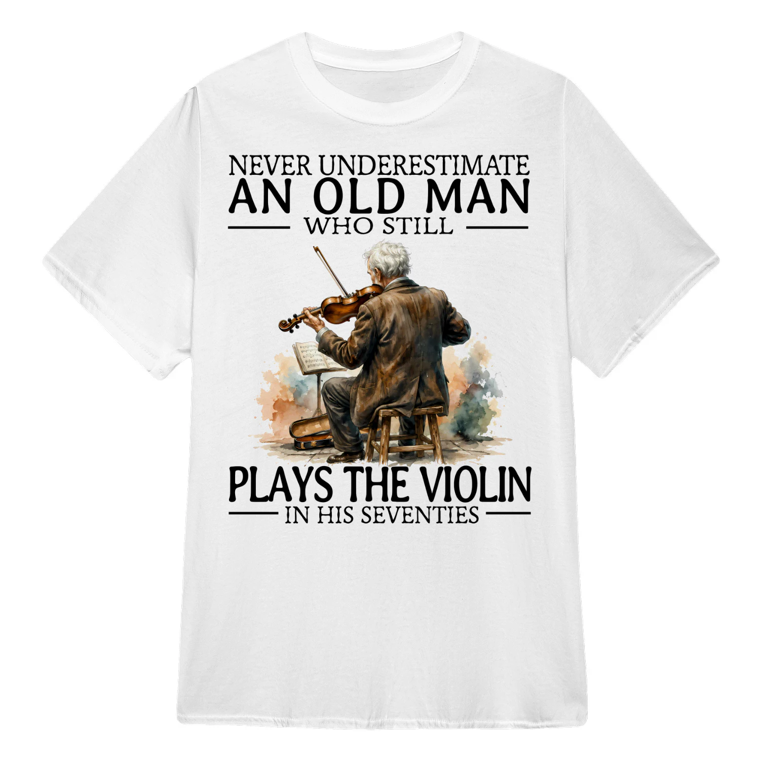 Plays The Violin