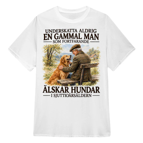 Gammal Man Hundar