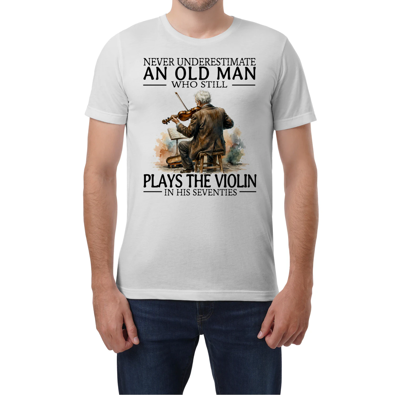 Plays The Violin