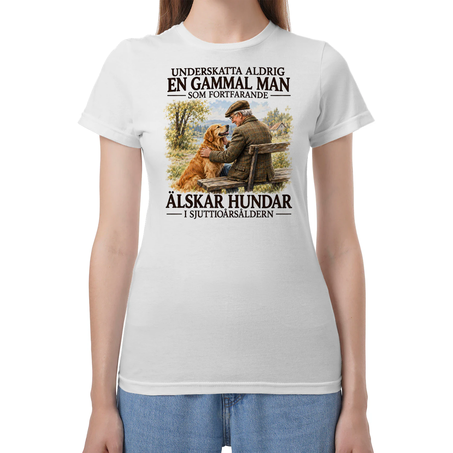 Gammal Man Hundar