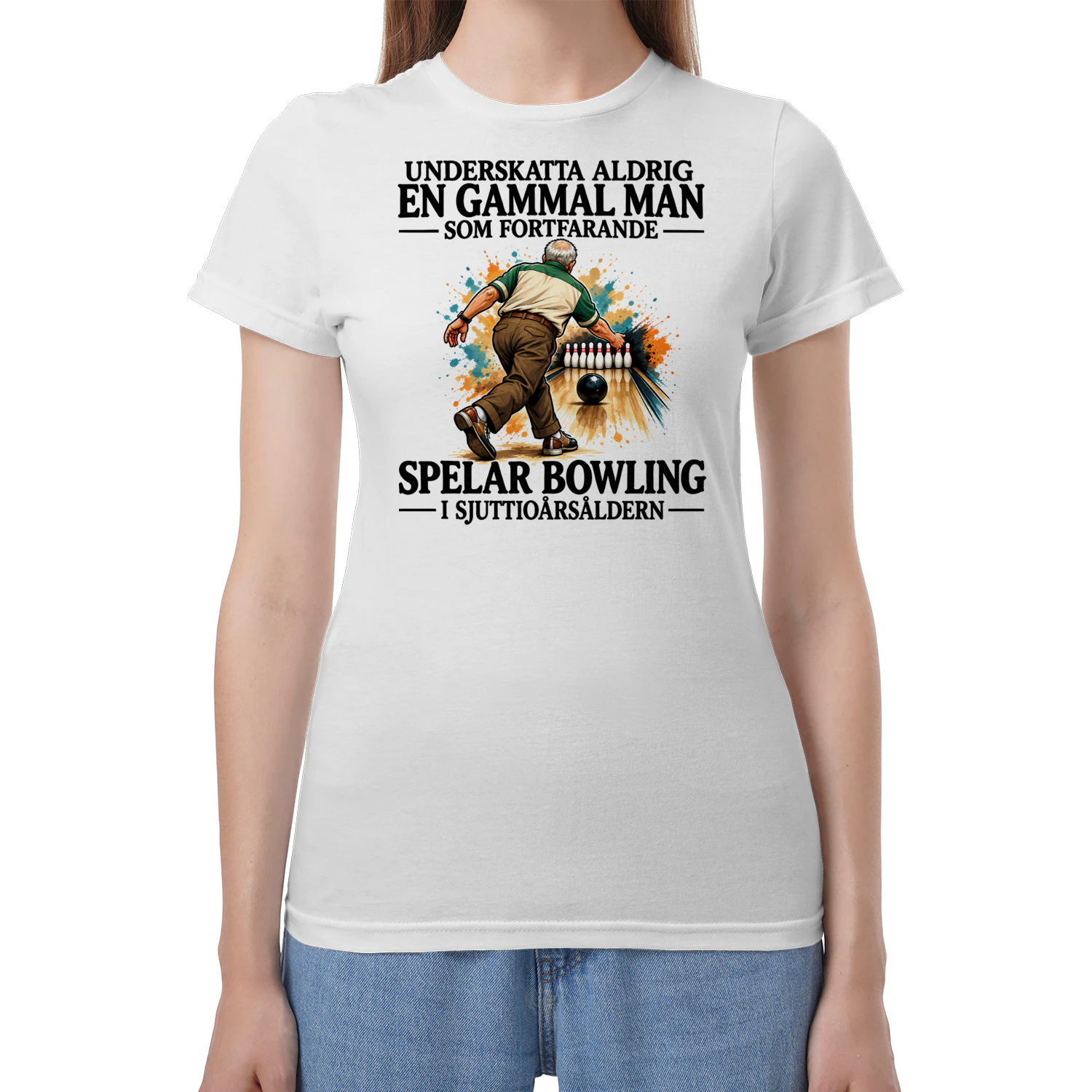Gammal Man Bowling