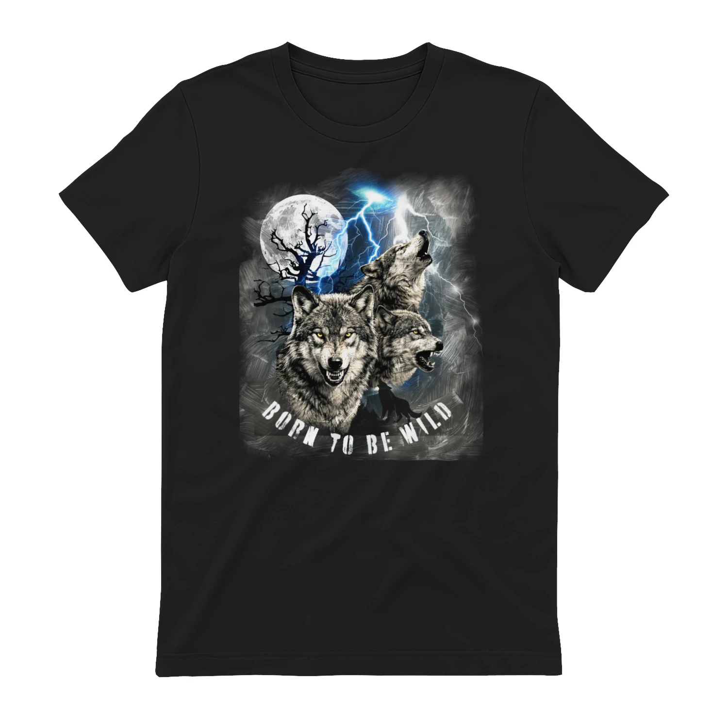 Born To Be Wild Wolf T-Shirt