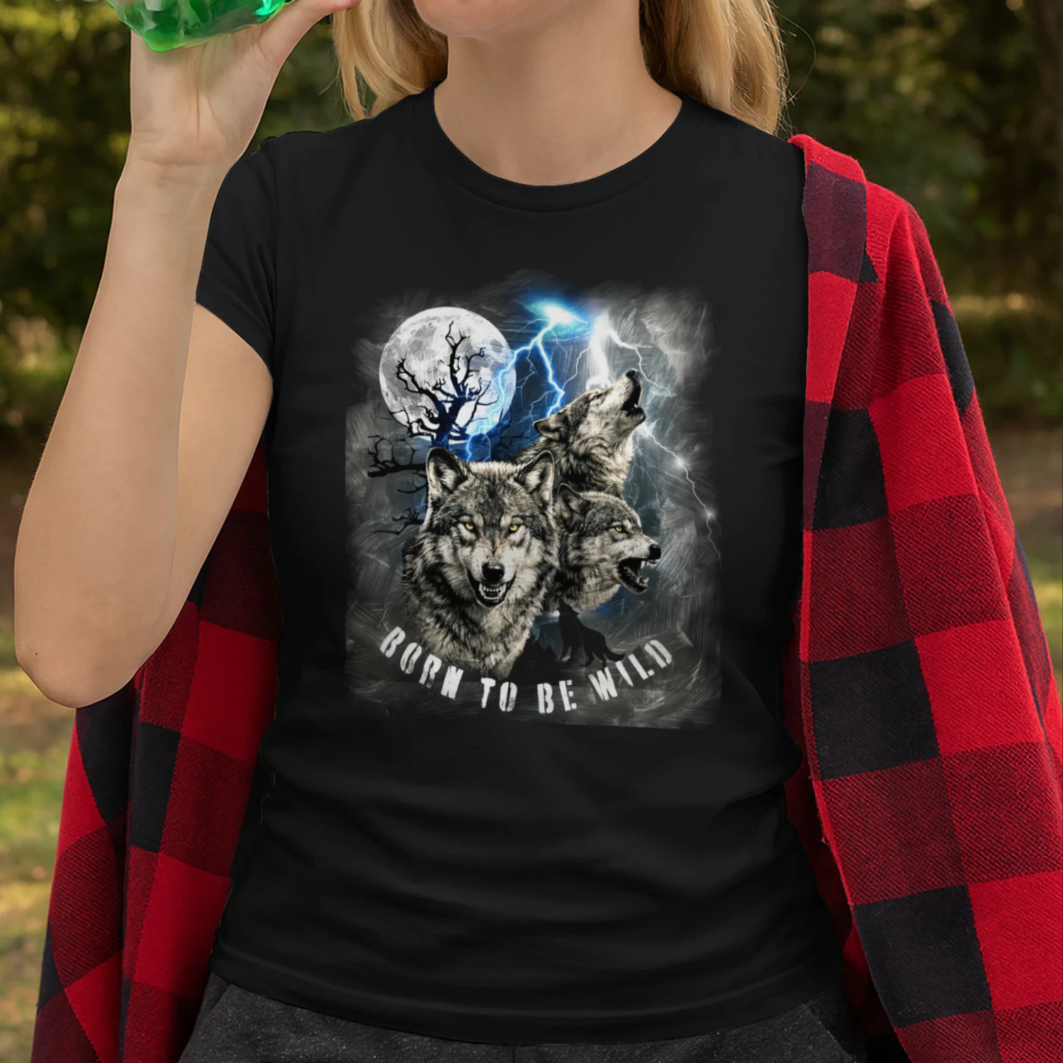 Born To Be Wild Wolf T-Shirt