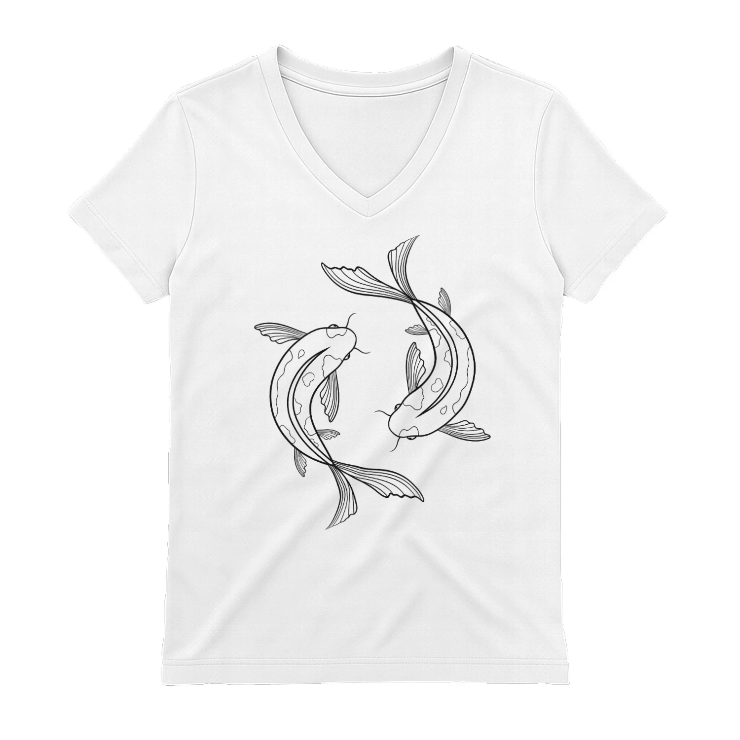 Yin and Yang T-Shirt Ink Drawing Various Sizes & Colours Tee