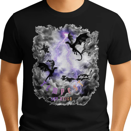 VINTAGETempest Sky Reign Dragon T-Shirt 