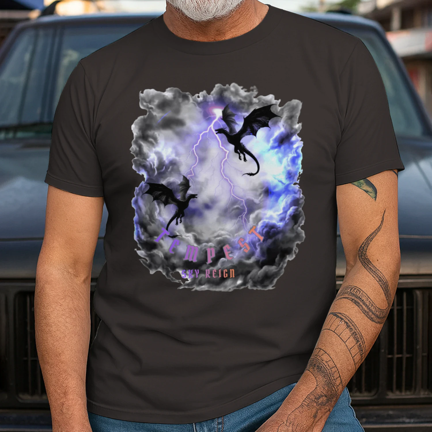 Tempest Sky Reign Dragon T-Shir