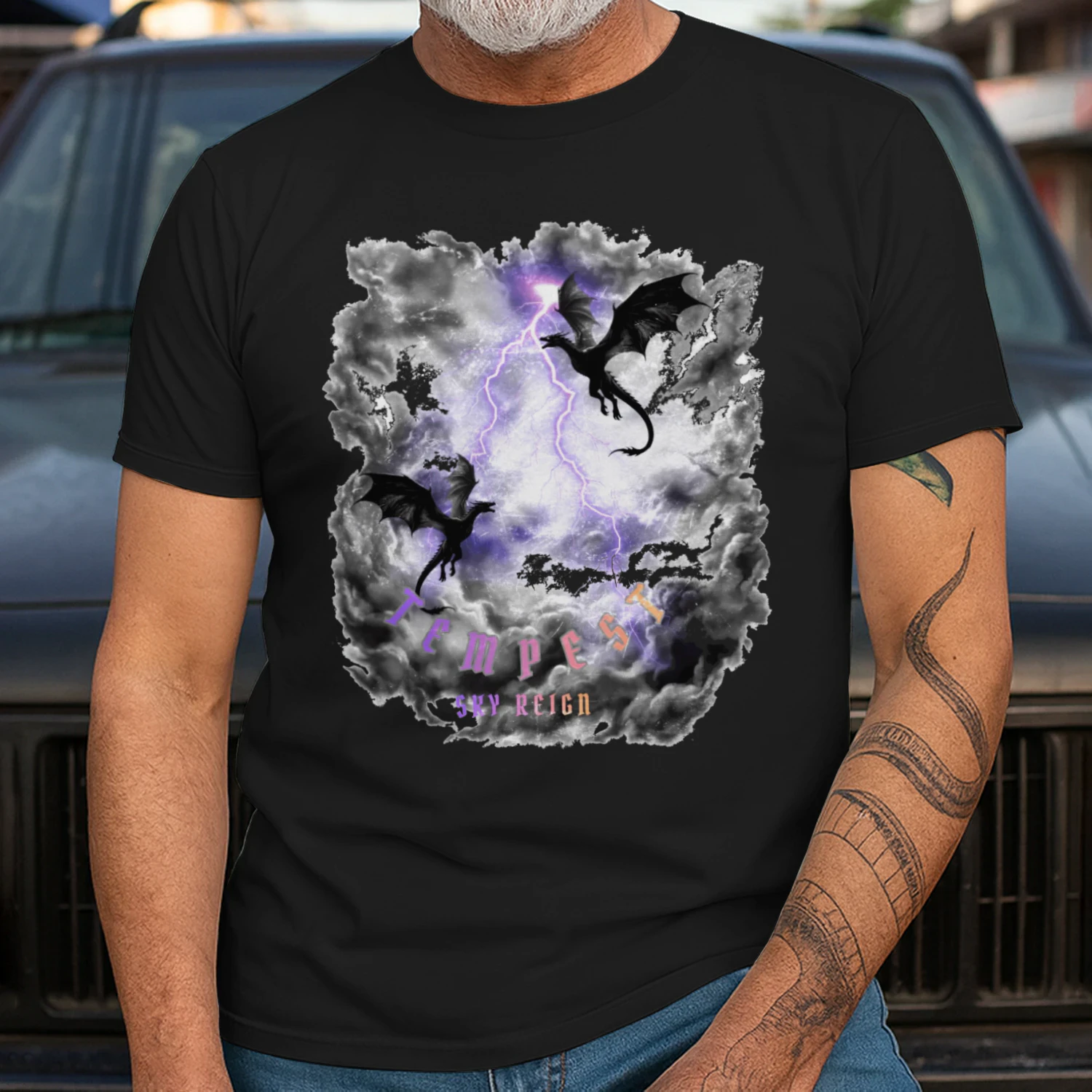 Tempest Sky Reign Dragon T-Shir