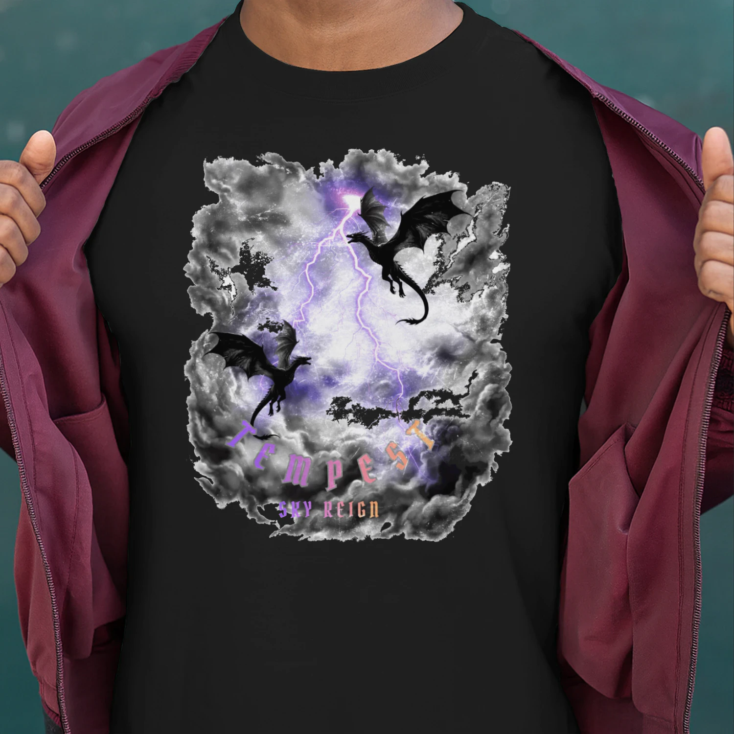Tempest Sky Reign Dragon T-Shir