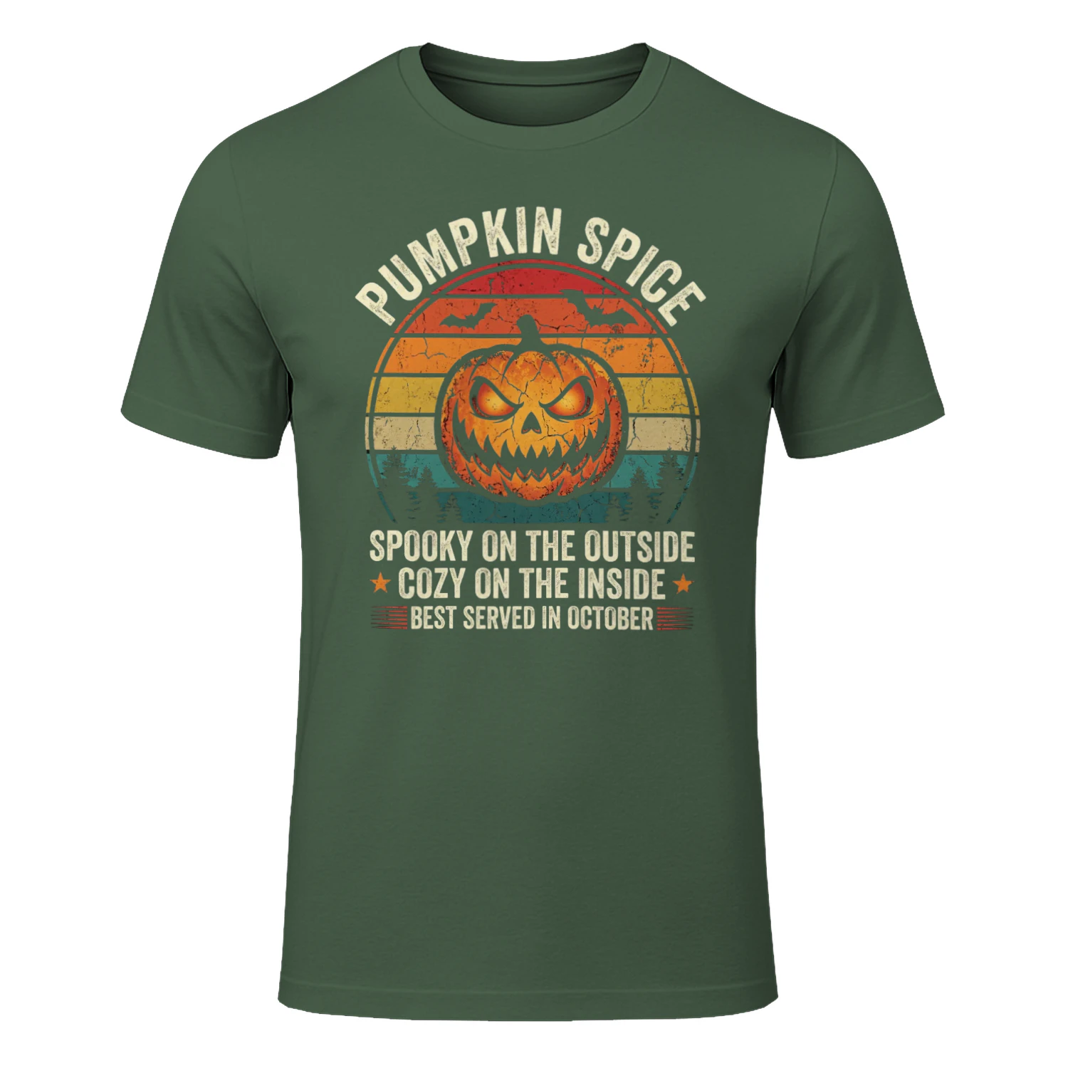 Pumpkin Spice Spooky On The Outside Halloween